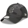 Women's Chicago Cubs New Era Graphite Midnight Camo Core Classic 9TWENTY Adjustable Hat