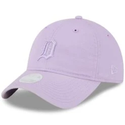 Women's Detroit Tigers New Era Lavender Tropic Core Classic 9TWENTY Adjustable Hat