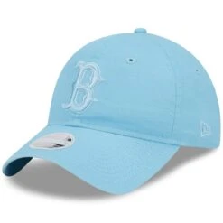 Women's Boston Red Sox New Era Light Blue Doscientos Core Classic 9TWENTY Adjustable Hat