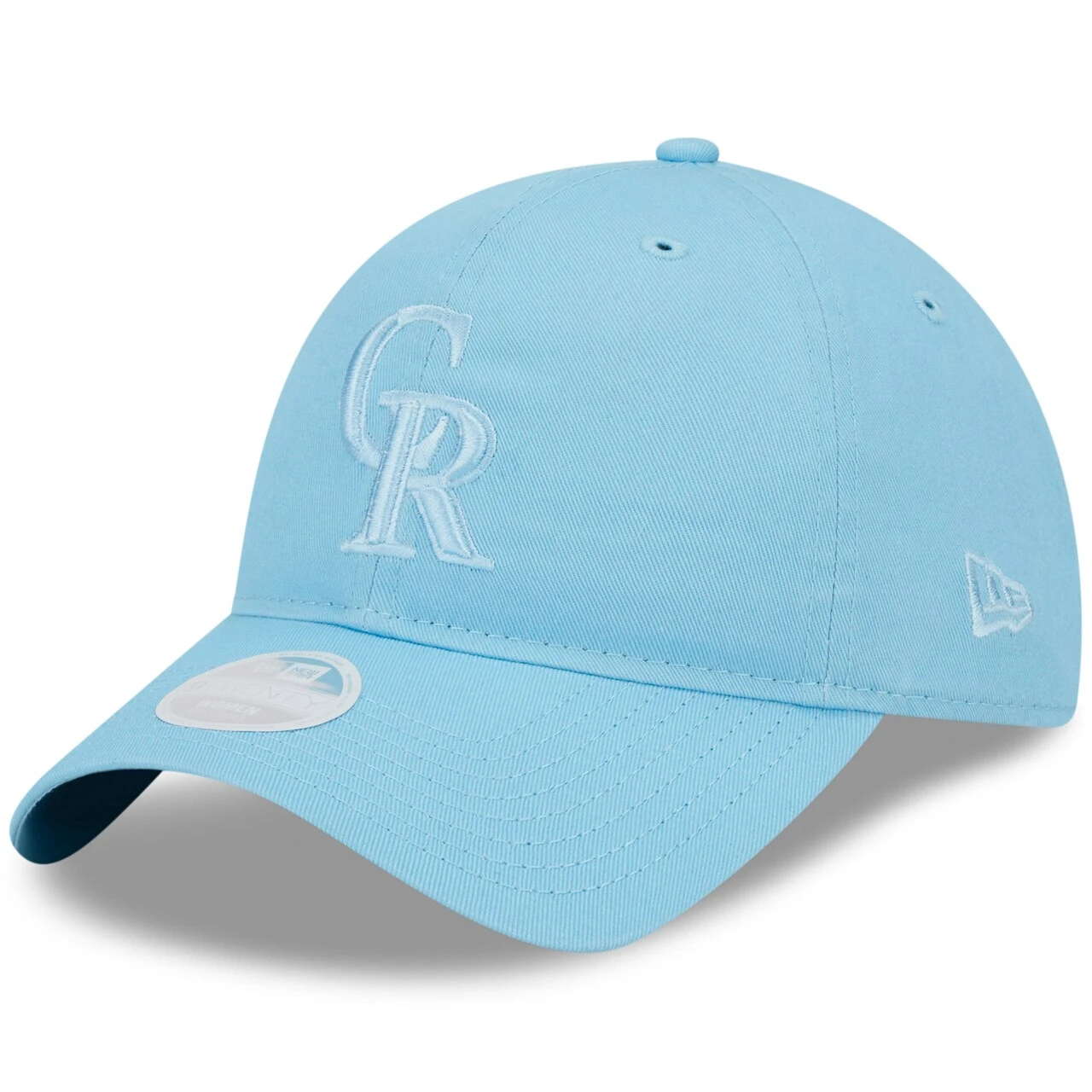 Women's Colorado Rockies New Era Light Blue Doscientos Core Classic 9TWENTY Adjustable Hat