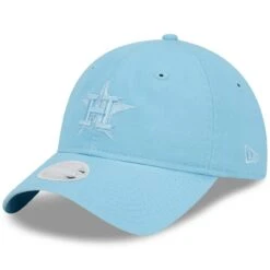 Women's Houston Astros New Era Light Blue Doscientos Core Classic 9TWENTY Adjustable Hat