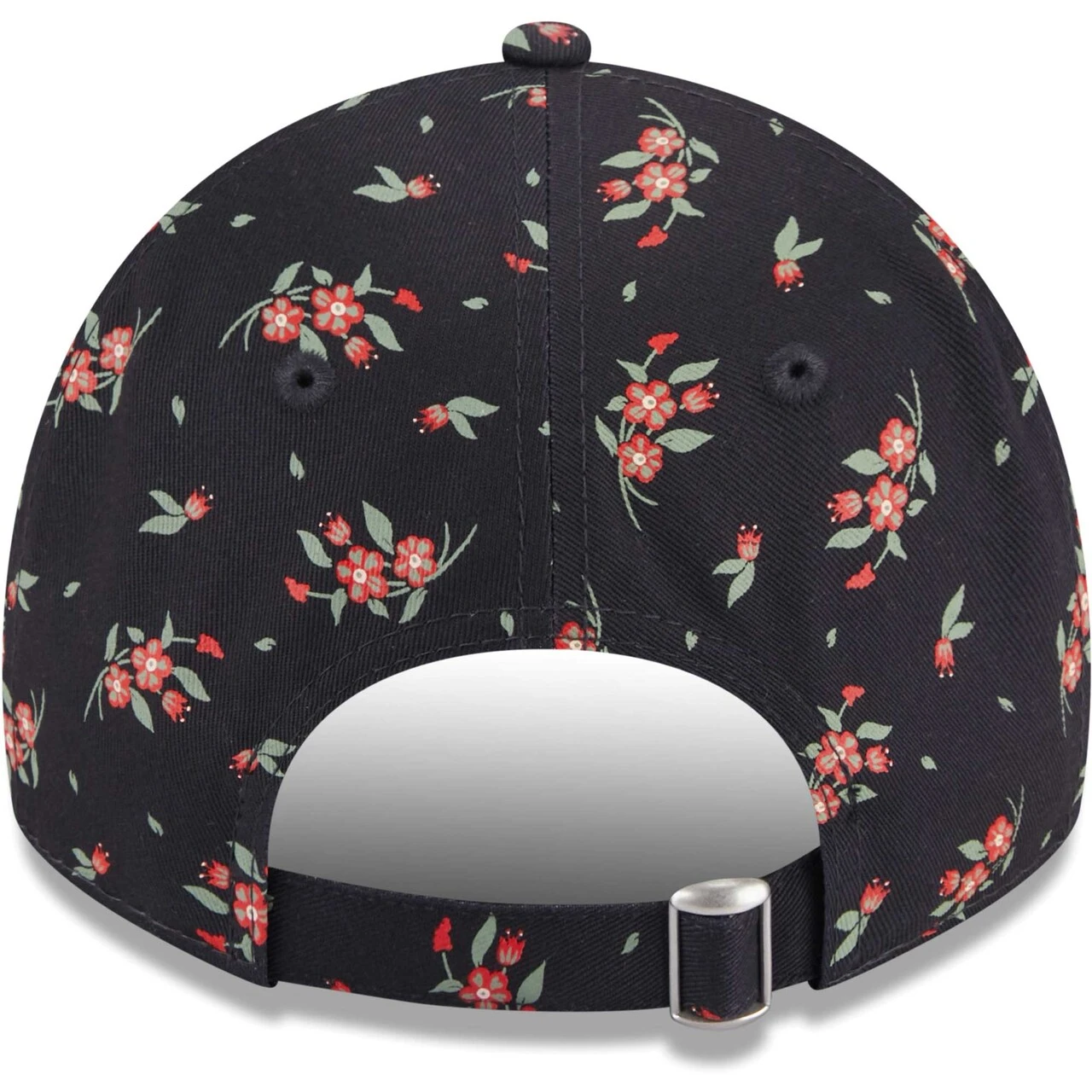 Women's Atlanta Braves New Era Navy Bloom 9TWENTY Adjustable Hat 4 Women's Atlanta Braves New Era Navy Bloom 9TWENTY Adjustable Hat - Image 4