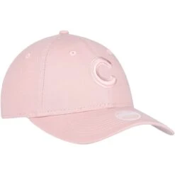 Women's Chicago Cubs New Era Pink Rouge Core Classic 9TWENTY Adjustable Hat -NEW ERA Sales Store womens new era pink chicago cubs rouge core classic 9twenty adjustable hat pi4065000 altimages ff 4065679 a7e869963cd6bef1a9eaalt3 full