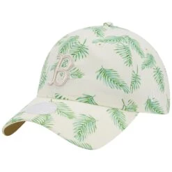 Women's Boston Red Sox New Era White Palms 9TWENTY Adjustable Hat