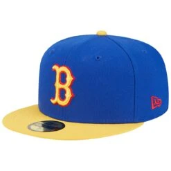 Men's Boston Red Sox New Era Royal/Yellow Empire 59FIFTY Fitted Hat -NEW ERA Sales Store yellow boston red sox empire 59fifty fitted hat ss5 p 200006637pv 3u ytbe9s3m9qcixrllo7zuv ecsjgrliumozmnkcq763