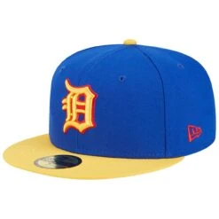 Men's Detroit Tigers New Era Royal/Yellow Empire 59FIFTY Fitted Hat -NEW ERA Sales Store yellow detroit tigers empire 59fifty fitted hat ss5 p 200006641pv 3u emfcla8qgagvkpr5y28yv 7sub93hxva27nti9cqqz