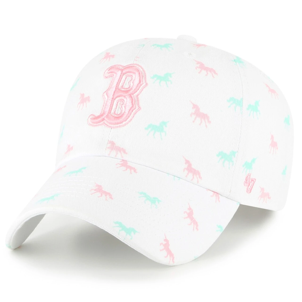 Youth Boston Red Sox '47 White Clean Up Adjustable Hat 1 Youth Boston Red Sox '47 White Clean Up Adjustable Hat