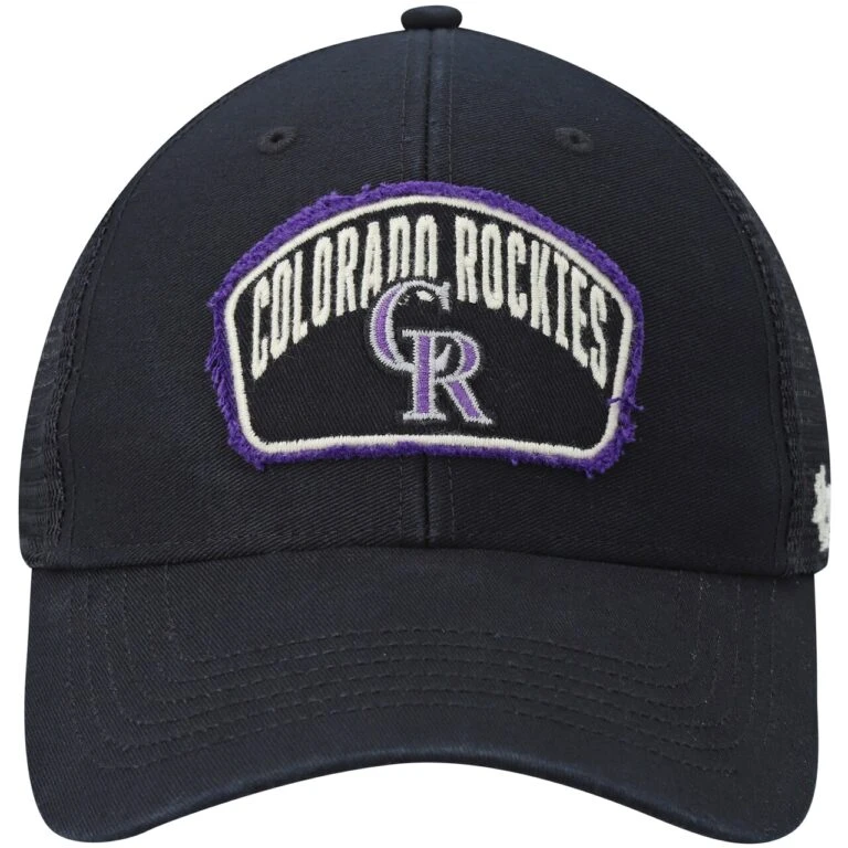 NEW ERA Sales Store 47 NEW ERA Sales Store -NEW ERA Sales Store mens 47 black colorado rockies cledus mvp trucker snapback hat pi4708000 altimages ff 4708045 88b0a4b974b62153f77ealt2 full 768x768 1